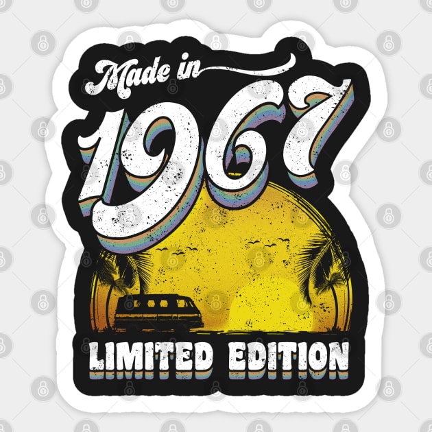 Made in 1967 Limited Edition Sticker by KsuAnn